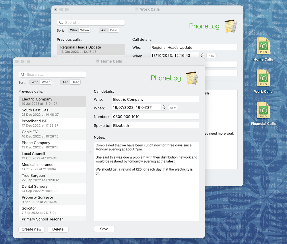 Desktop showing multiple files image